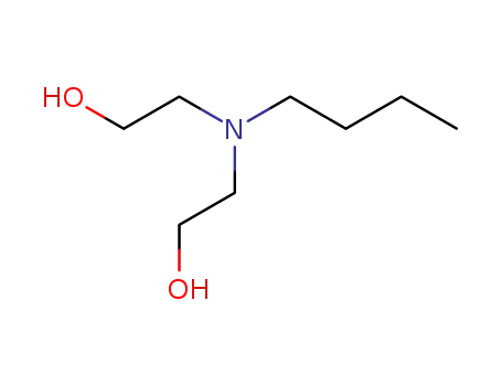 Molecular Structure of 102-79-4 (2,2'-(Butylimino)diethanol)