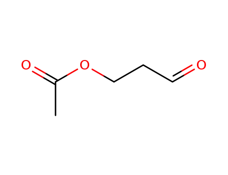Molecular Structure of 18545-28-3 (3-oxopropyl acetate)