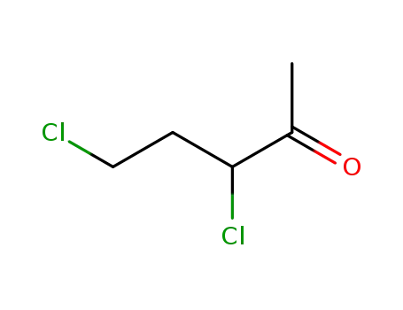 Molecular Structure of 58371-98-5 (3,5-dichloropentan-2-one)