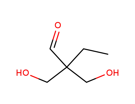 Molecular Structure of 41966-25-0 (2,2-bis(hydroxymethyl)butanal)