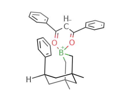 7-phenyl-1,5-dimethyl-3-borabicyclo[3.3.1]nonylbenzoylacetophenoate