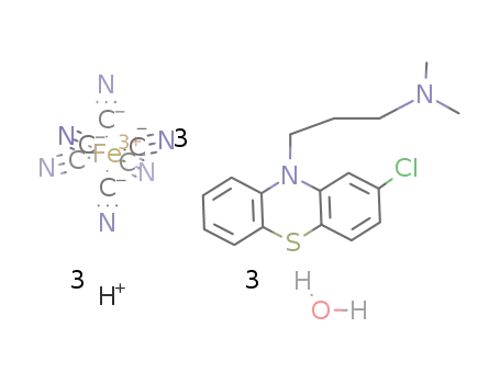 chlorpromazinium ferricyanide monohydrate