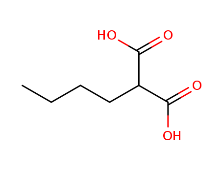 534-59-8,Butylmalonic acid,Malonicacid, butyl- (6CI,7CI,8CI);NSC 791;a-Carboxycaproic acid;n-Butylmalonic acid;Propanedioic acid, butyl- (9CI);1,1-Pentanedicarboxylic acid;2-Butylmalonic acid;2-n-Butylmalonic acid;Butylmalonic acid;