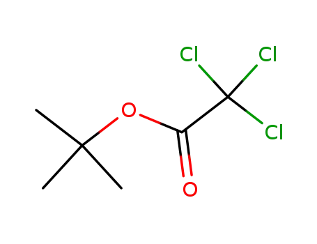 Molecular Structure of 1860-21-5 (Trichloroacetic acid tert-butyl ester)