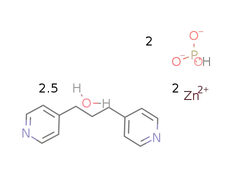 (4,4'-trimethylenedipyridine)Zn2(HPO3)2*2.5H2O