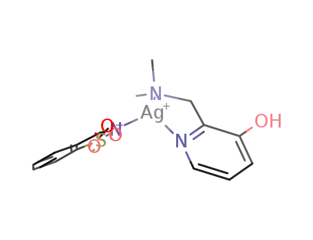 [Ag(saccharate)(2-(dimethylaminomethyl)-3-hydroxypyridine)]