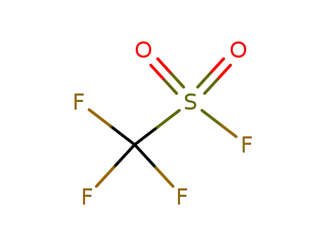 Molecular Structure of 335-05-7 (TRIFLUOROMETHANESULFONYL FLUORIDE)