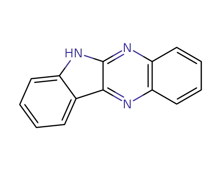 Molecular Structure of 243-59-4 (6H-Indolo[2,3-b]quinoxaline)