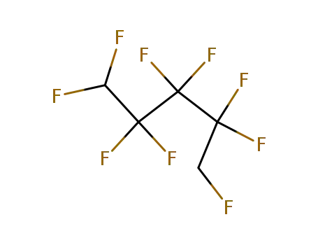 Molecular Structure of 678-73-9 (Pentane, 1,1,2,2,3,3,4,4,5-nonafluoro-)