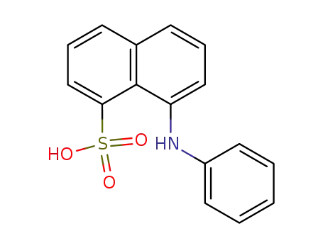 Molecular Structure of 82-76-8 (8-Anilino-1-naphthalenesulfonic acid)
