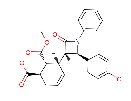 3-[2-(4-methoxyphenyl)-4-oxo-1-phenylazetidin-3-yl]cyclohex-3-ene-1,2-dicarboxylic acid dimethyl ester