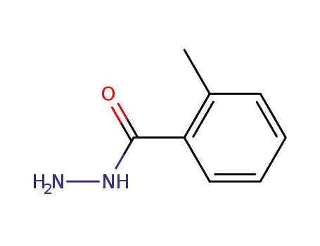 Molecular Structure of 7658-80-2 (o-Toluic hydrazide)