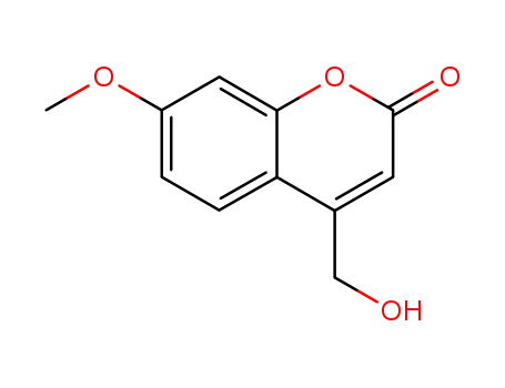 Molecular Structure of 72433-26-2 (4-HYDROXYMETHYL-7-METHOXYCOUMARIN)