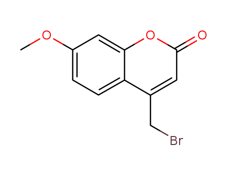 Molecular Structure of 35231-44-8 (4-Bromomethyl-7-methoxycoumarin)