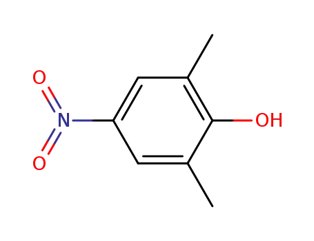 Molecular Structure of 2423-71-4 (2,6-DIMETHYL-4-NITROPHENOL)