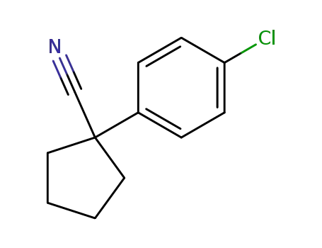 1-(4-chlorophenyl)cyclopentane-1-carbonitrile