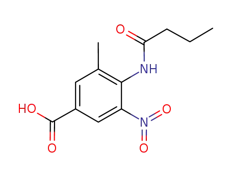 N-butyryl-4-amino-3-methyl-5-nitrobenzoic acid