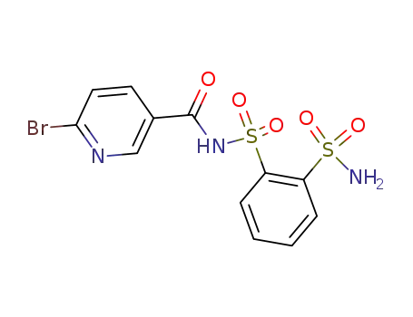 6-bromo-N-(2-sulfamoylphenylsulfonyl)nicotinamide