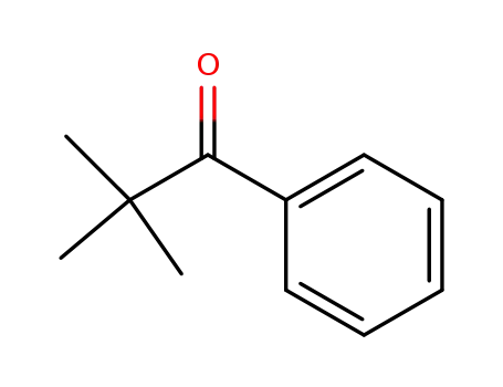 Molecular Structure of 938-16-9 (2,2-DIMETHYLPROPIOPHENONE)