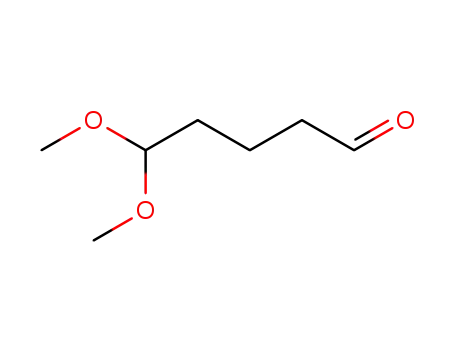 Molecular Structure of 50789-30-5 (5,5-dimethoxyvaleraldehyde)