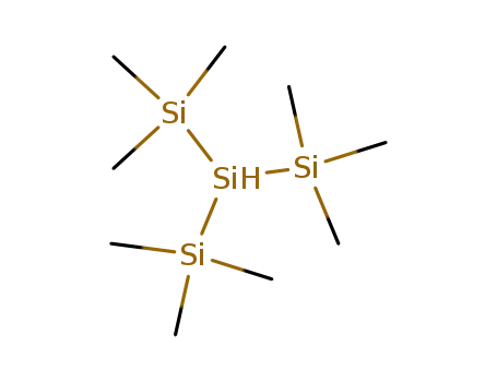 Molecular Structure of 1873-77-4 (TRIS(TRIMETHYLSILYL)SILANE)