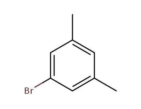 556-96-7,5-Bromo-m-xylene,m-Xylene,5-bromo- (6CI,7CI,8CI);1-Bromo-3,5-dimethylbenzene;1-Bromo-3,5-xylene;3,5-Dimethyl-1-bromobenzene;3,5-Dimethylbromobenzene;3,5-Dimethylphenylbromide;5-Bromo-1,3-xylene;