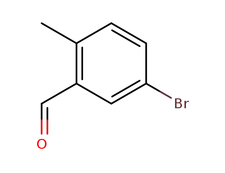 Molecular Structure of 90050-59-2 (5-Bromo-2-methylbenzaldehyde)