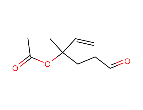 3-methyl-6-oxohex-1-en-3-yl acetate