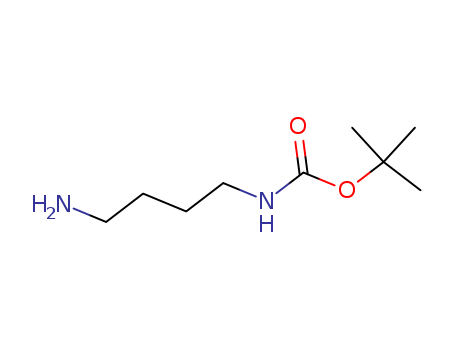 68076-36-8,tert-Butyl N-(4-aminobutyl)carbamate,N-(tert-Butoxycarbonyl)putrescine;N-Boc-butane-1,4-diamine;N-tert-Butoxycarbonyl-1,4-diaminobutane;tert-Butyl4-aminobutylcarbamate;tert-Butyl N-(4-aminobutyl)carbamate;Carbamicacid, (4-aminobutyl)-, 1,1-dimethylethyl ester (9CI);1,1-Dimethylethyl(4-aminobutyl)carbamate;1-Amino-4-[(tert-butoxycarbonyl)amino]butane;1-[(tert-Butoxycarbonyl)amino]-4-aminobutane;4-(tert-Butoxycarbonylamino)butylamine;4-Aminobutylcarbamic acid tert-butylester;4-[(tert-Butoxycarbonyl)amino]-1-butylamine;N-(4-Aminobutyl)carbamicacid tert-butyl ester;N-(4-Aminobutyl)carbamic acid tert-butyl ester;N-(tert-Butoxycarbonyl)-1,4-butanediamine;