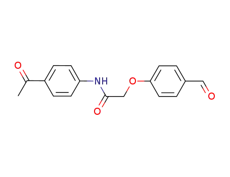N-(4-acetylphenyl)-2-(4-formylphenoxy)acetamide