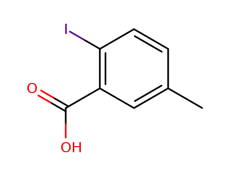 Molecular Structure of 52548-14-8 (2-IODO-5-METHYLBENZOIC ACID)