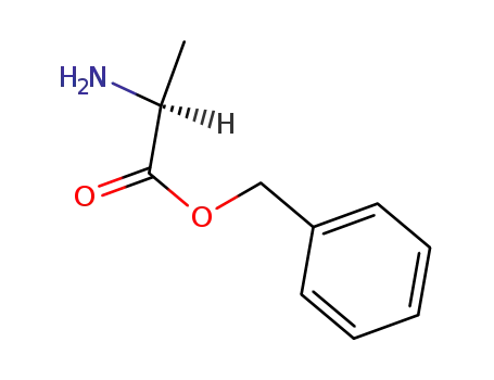 Molecular Structure of 17831-01-5 (L-ALANINE BENZYL ESTER)