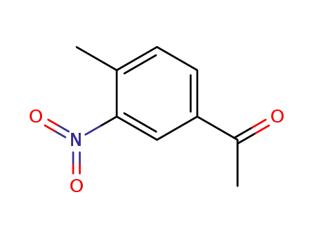 Molecular Structure of 5333-27-7 (4-Methyl-3-nitroacetophenone)