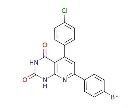 7-(4-bromophenyl)-5-(4-chlorophenyl)pyrido[2,3-d]pyrimidine-2,4(1H,3H)-dione