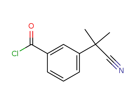 3-(1-cyano-1-methylethyl)benzoyl chloride