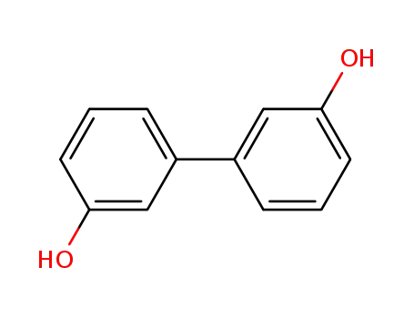 Molecular Structure of 612-76-0 (3,3'-Dihydroxybiphenyl)
