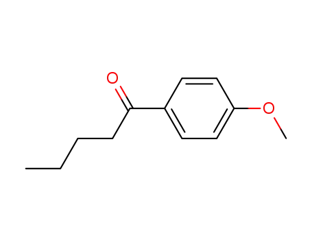 Molecular Structure of 1671-76-7 (4'-METHOXYVALEROPHENONE)