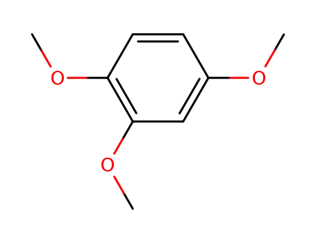 Molecular Structure of 135-77-3 (1,2,4-Trimethoxybenzene)