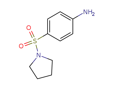 Molecular Structure of 88327-91-7 (4-(PYRROLIDINE-1-SULFONYL)-PHENYLAMINE)