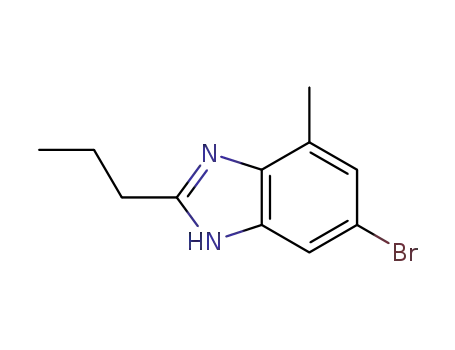 6-bromo-4-methyl-2-propylbenzimidazole