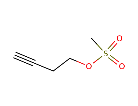 Molecular Structure of 72486-09-0 (3-Butynyl Methanesulfonate)