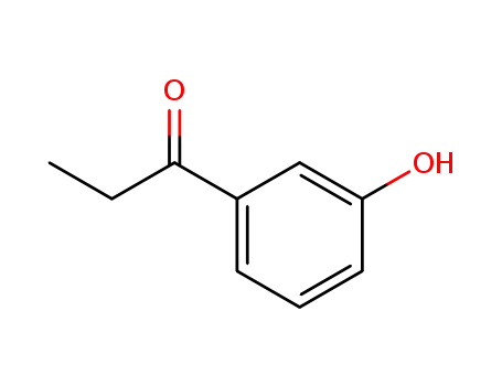 Molecular Structure of 13103-80-5 (3'-Hydroxypropiophenone)