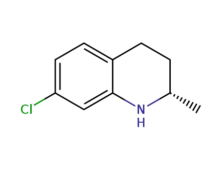 (-)-7-chloro-2-methyl-1,2,3,4-tetrahydroquinoline