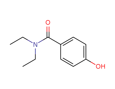 Molecular Structure of 79119-31-6 (Benzamide, N,N-diethyl-4-hydroxy-)