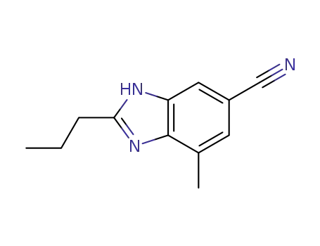 7-methyl-2-propyl-3H-benzimidazole-5-carbonitrile
