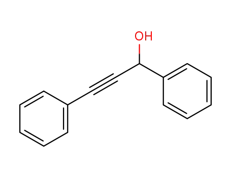 Molecular Structure of 1817-49-8 (1,3-DIPHENYL-2-PROPYN-1-OL)