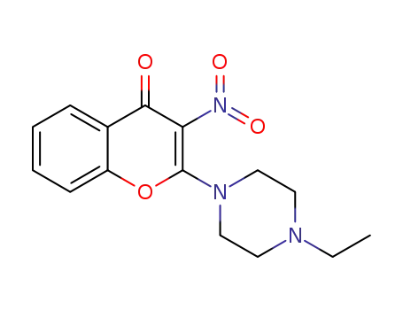2-(4-ethylpiperazin-1-yl)-3-nitro-4H-chromen-4-one