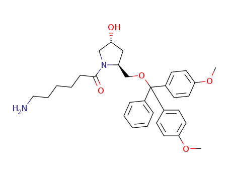(2S,4R)-1-(6-aminohexanoyl)-4-hydroxy-2-(4,4′-dimethoxytrityloxymethyl)pyrrolidine