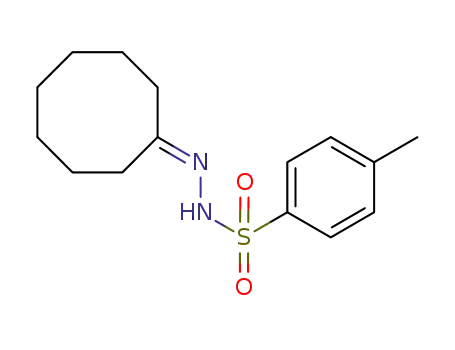 Molecular Structure of 2567-85-3 (Benzenesulfonic acid,4-methyl-, 2-cyclooctylidenehydrazide)
