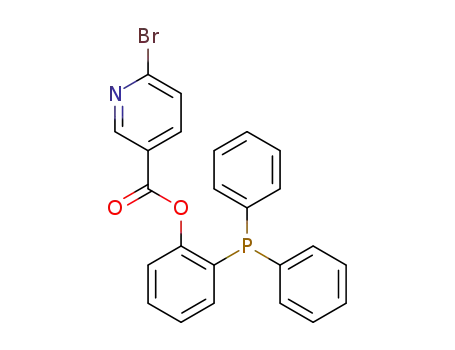 2-(diphenylphosphano)phenyl 6-bromonicotinate